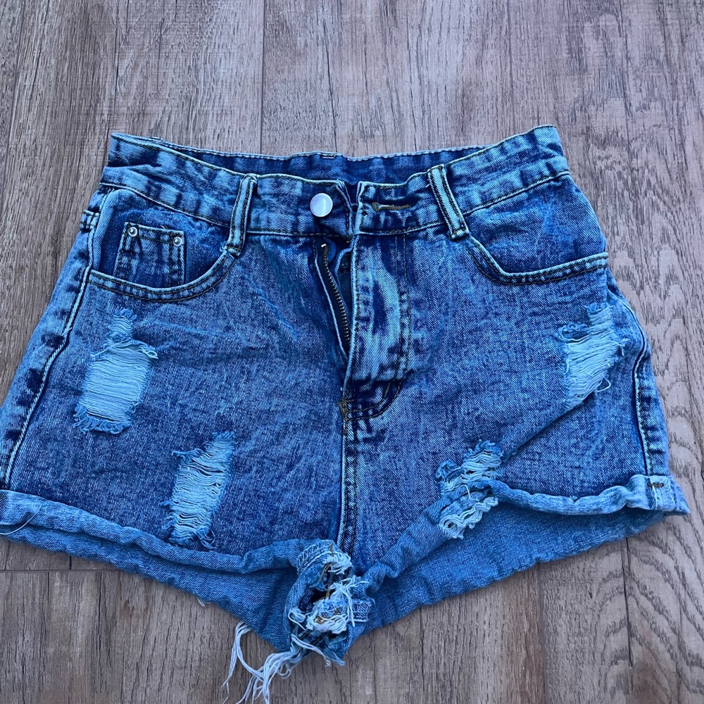 Shien Shorts , Acid washed